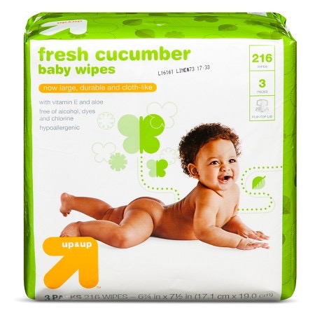 up&up Cucumber Baby Wipes