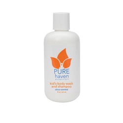 Pure Haven Essentials Kids Body Wash and Shampoo
