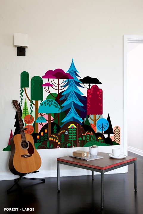 Blik Imaginary Forest Wall Decal
