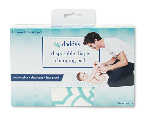 Daddy's Disposable Diaper Pads