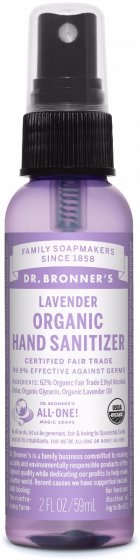 Dr Bronner's Organic Hand Sanitizer 