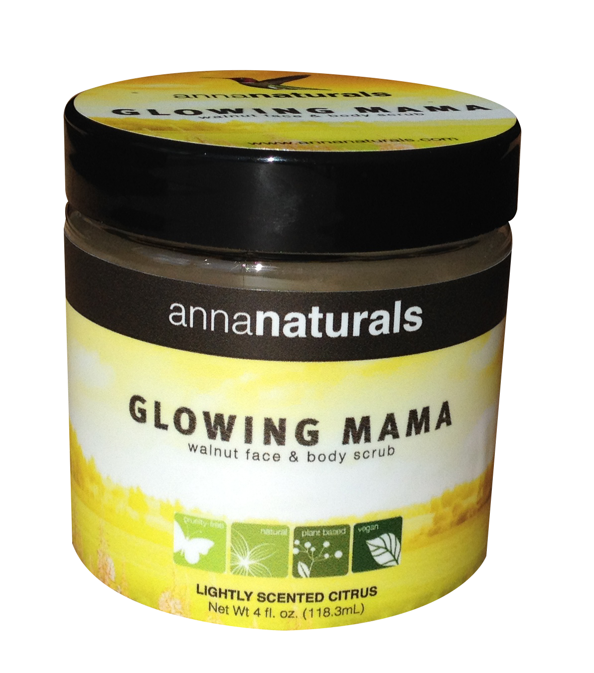 Anna Naturals Glowing Mama Walnut Scrub