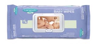 Lansinoh Clean & Condition Baby Wipes