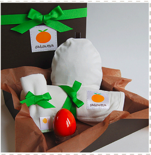 Satsuma Designs Hello Baby Bento Gift Box