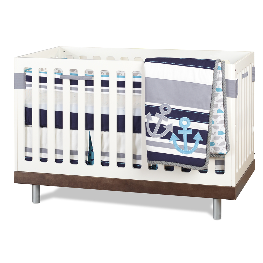 Just Born® High Seas Bedding Collection 3 Piece Crib Set