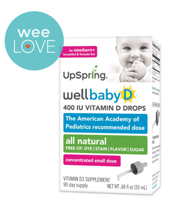UpSpring Wellbaby D, Vitamin D3 Drops